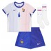 France Eduardo Camavinga #6 Replica Away Minikit Euro 2024 Short Sleeve (+ pants)